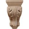 Ekena Millwork 3 1/2"W x 4"D x 7"H Small Traditional Acanthus Corbel, Mahogany CORW03X04X07TAGM - alternate 3